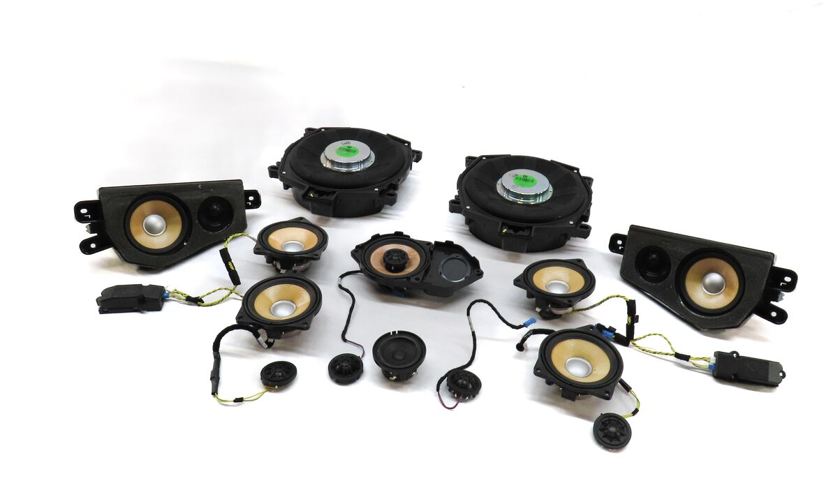 2013 BMW X6M ///M (E71) FRONT REAR LEFT RIGHT INDIVIDUAL AUDIO SPEAKER SET 14