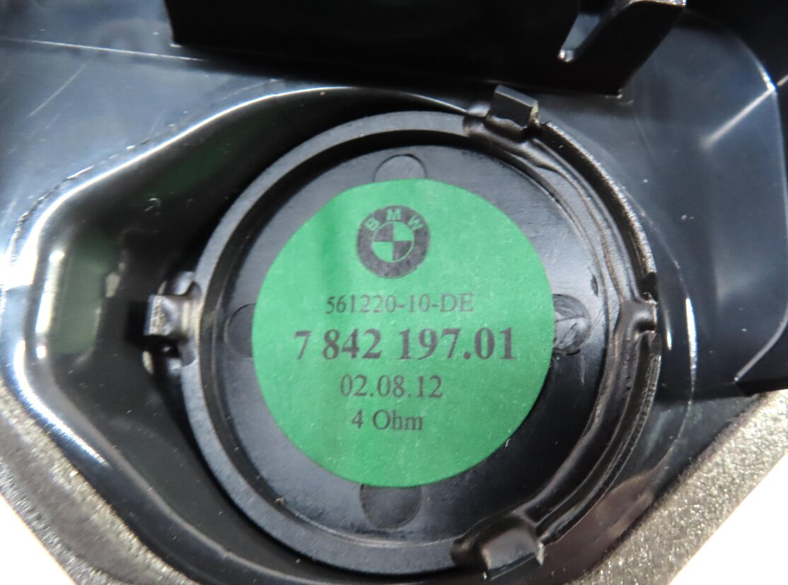 Thumbnail 14: 2013 BMW X6M ///M (E71) FRONT REAR LEFT RIGHT INDIVIDUAL AUDIO SPEAKER SET 14