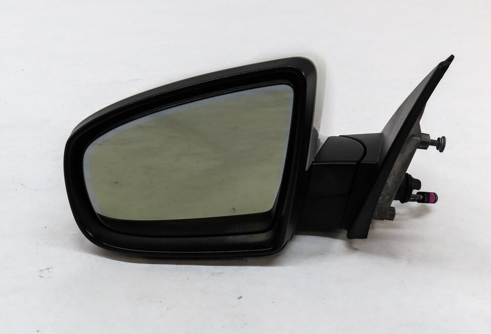 Thumbnail 4: 10-14 BMW X6 ///M (E71) LEFT DOOR MIRROR PFOLD AUTODIM CAMERA HEAT MEMORY WHITE