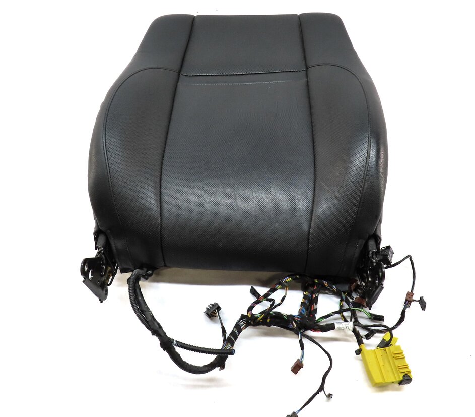 Thumbnail 2: 2013 BMW X6M ///M (E71) FRONT LEFT UPPER COMFORT HEATED VENT SEAT CUSHION BLACK