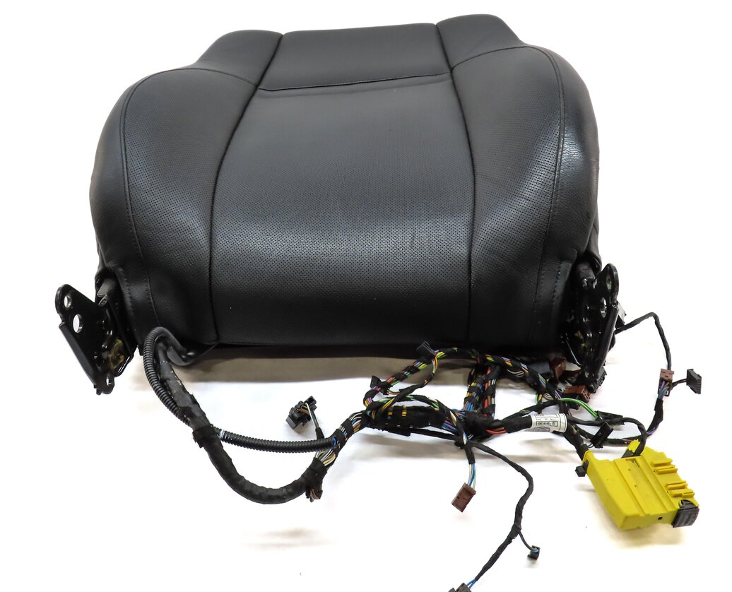Thumbnail 3: 2013 BMW X6M ///M (E71) FRONT LEFT UPPER COMFORT HEATED VENT SEAT CUSHION BLACK