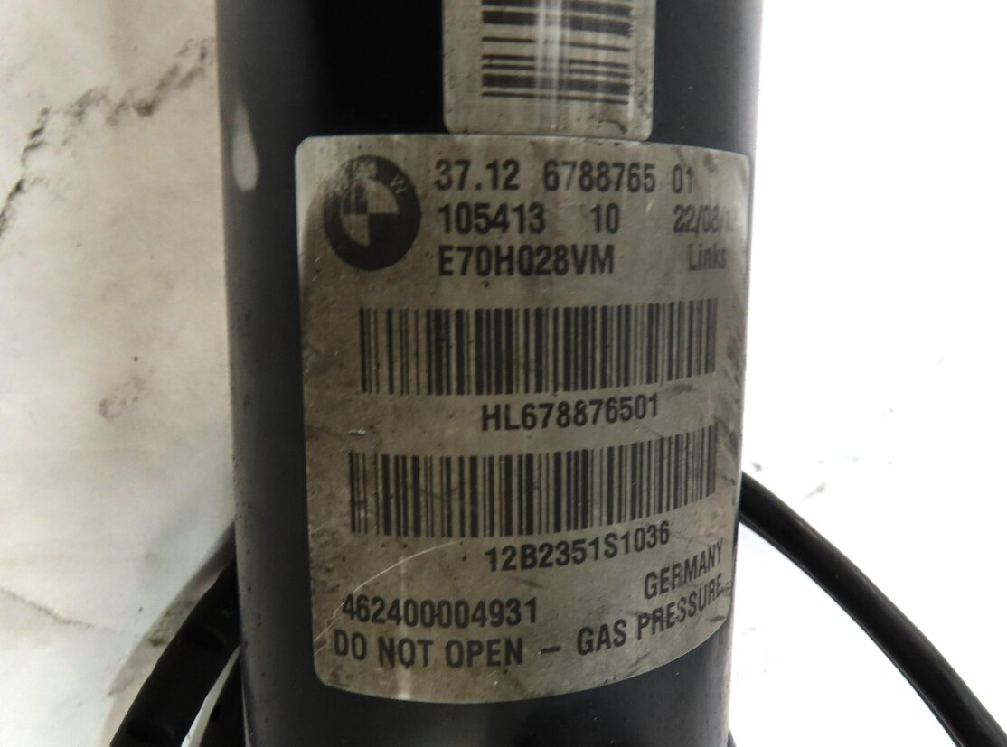 Thumbnail 6: 2013 BMW X6M ///M (E71) REAR LEFT AWD ADAPTIVE EDC SHOCK STRUT ASSEMBLY 6788765