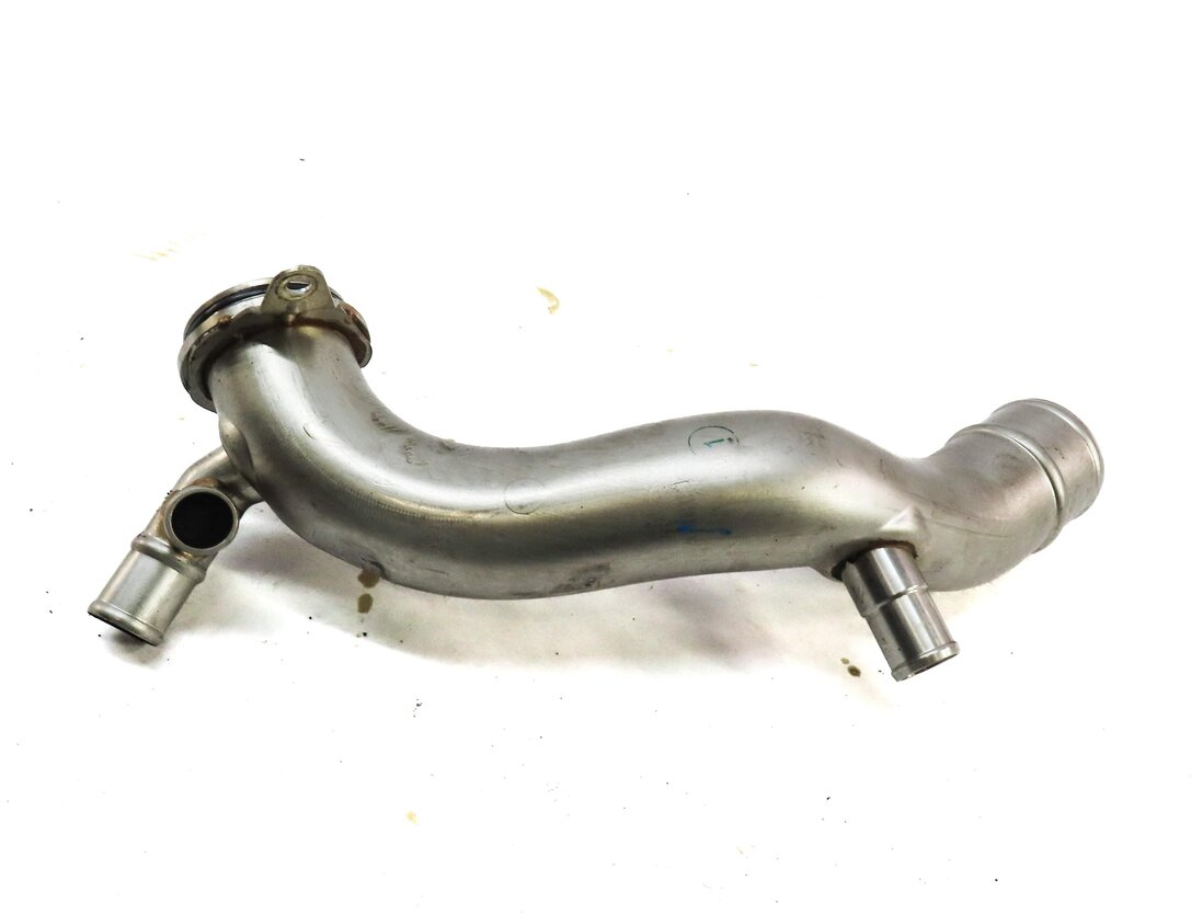 Thumbnail 2: 2013 AUDI S7 (C7) 4.0L CEUC ENGINE LEFT AIR INTAKE INLET TURBO PIPE ALUMINUM