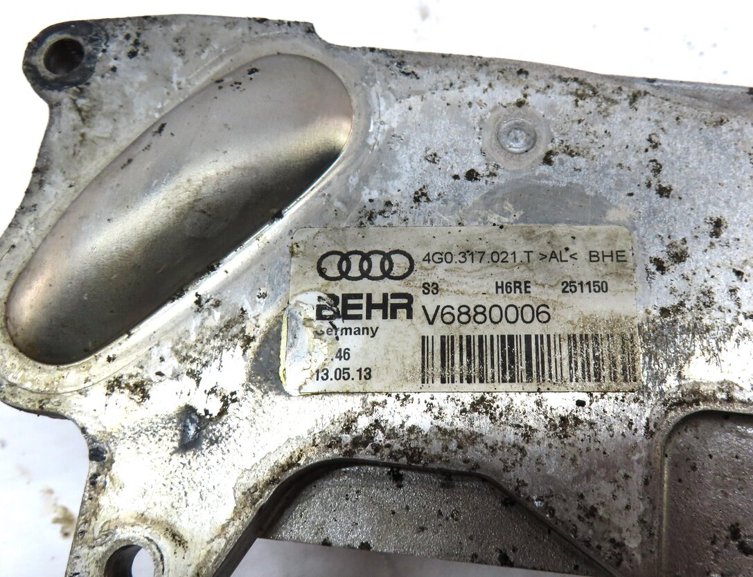 Thumbnail 5: 2013 AUDI S7 (C7) 4.0L CEUC ENGINE AUTO AWD TRANSMISSION OIL COOLER 4G0317021T