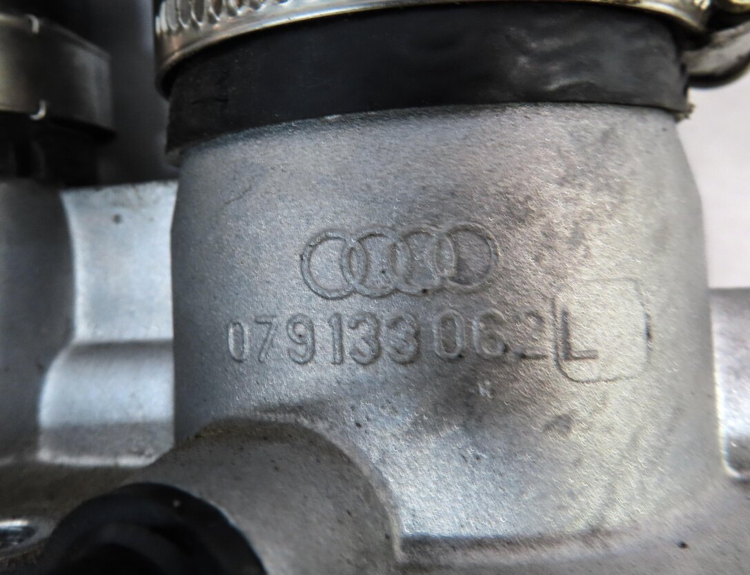 Thumbnail 5: 2013-2015 AUDI S6 S7 (C7) 4.0L ENGINE THROTTLE BODY ASSEMBLY w/ HOSES