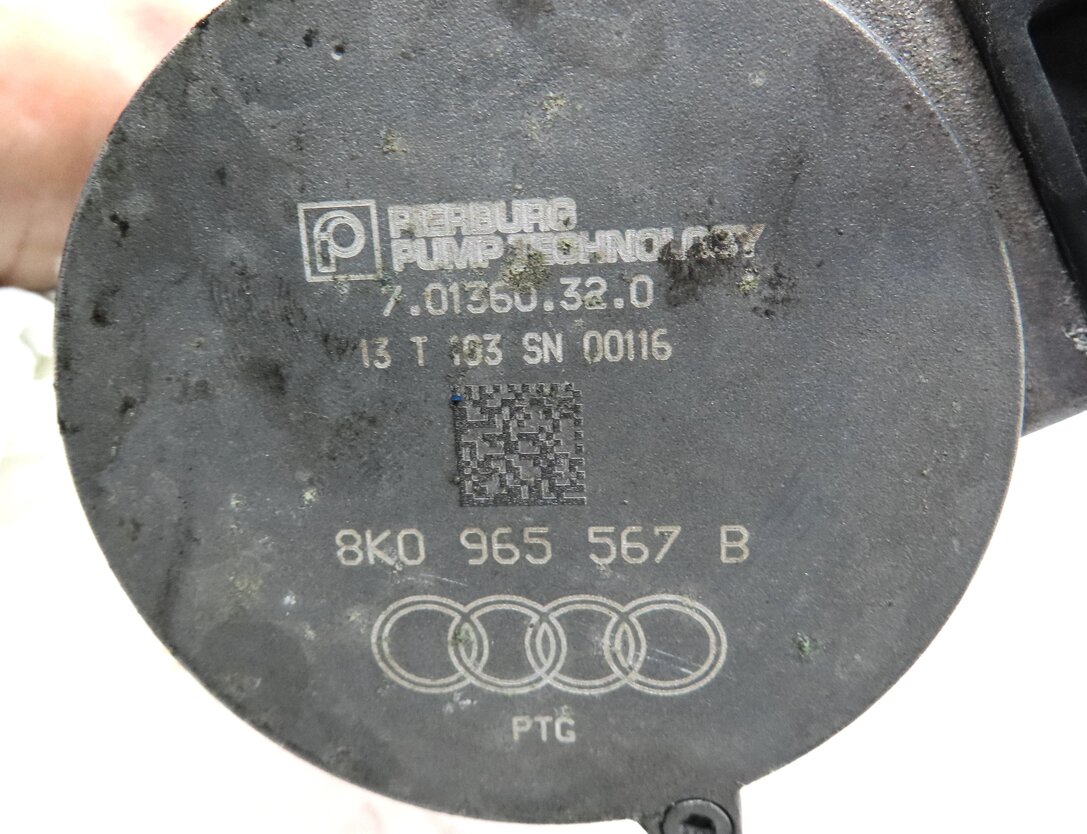 Thumbnail 5: 2013 AUDI S7 (C7) 4.0L CEUC ENGINE AUXILIARY ELECTRIC WATER COOLANT PUMP