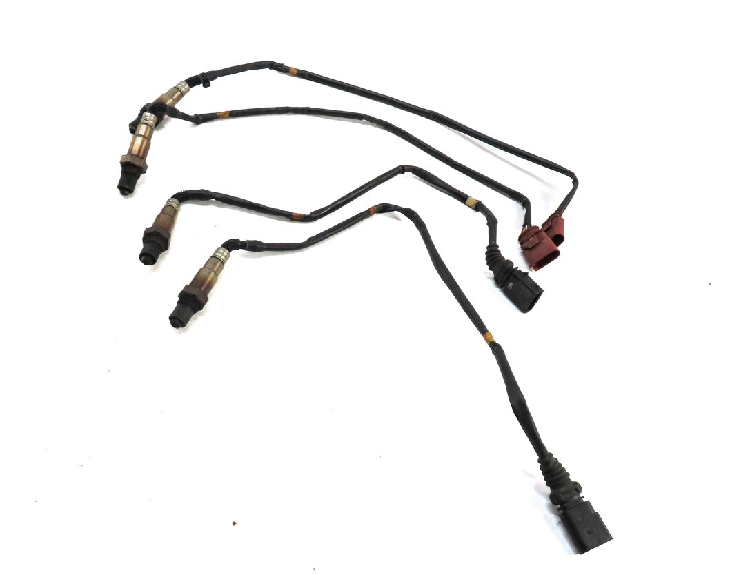 Thumbnail 3: 2013 AUDI S7 (C7) 4.0L CEUC ENGINE PRE POST CAT O2 OXYGEN SENSOR SET 4