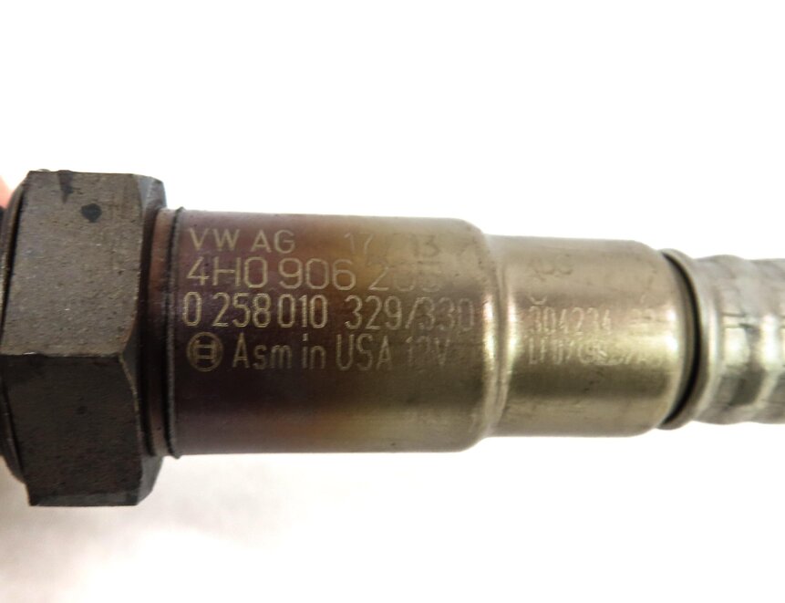 Thumbnail 7: 2013 AUDI S7 (C7) 4.0L CEUC ENGINE PRE POST CAT O2 OXYGEN SENSOR SET 4