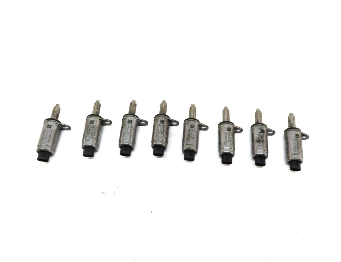 Thumbnail 2: 2013 AUDI S7 (C7) 4.0L CEUC ENGINE CAMSHAFT ADJUST SOLENOID SET 8 06E103697H
