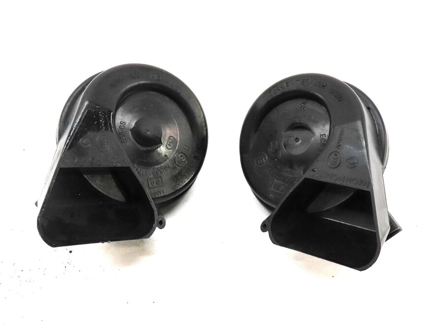 Thumbnail 2: 2012-2020 AUDI A6 S6 A7 S7 RS7 A8 S8 (C7 D4) HIGH & LOW TONE SAFETY HORN SET-2
