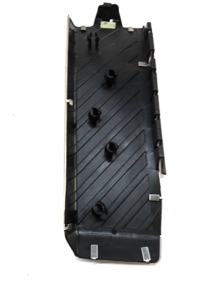 Thumbnail 4: 2013 AUDI S7 C7 DRIVER FOOT REST BRAKE & GAS PEDAL TRIM COVER SET 3 BLACK SILVER