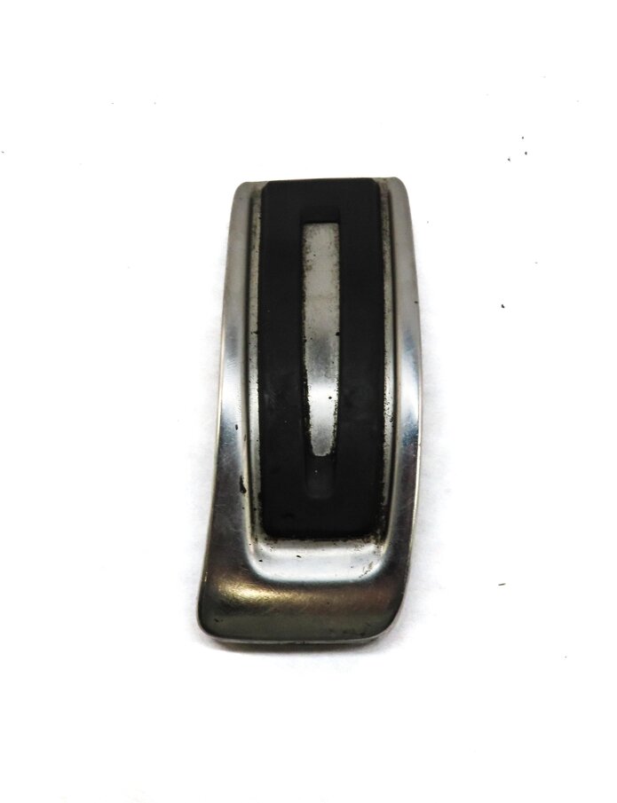 Thumbnail 8: 2013 AUDI S7 C7 DRIVER FOOT REST BRAKE & GAS PEDAL TRIM COVER SET 3 BLACK SILVER