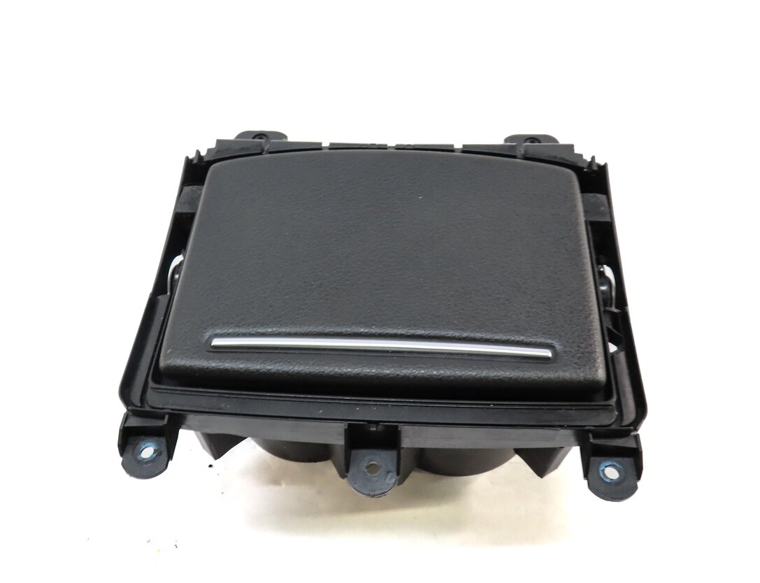 Thumbnail 2: 2013 AUDI S7 (C7) FRONT CENTER CONSOLE DUAL CUPHOLDER w/ LID (BLACK) 4G0862534