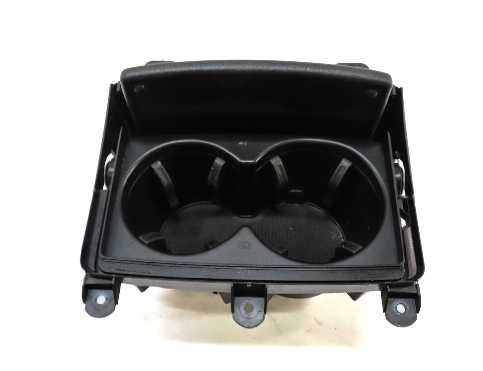 Thumbnail 5: 2013 AUDI S7 (C7) FRONT CENTER CONSOLE DUAL CUPHOLDER w/ LID (BLACK) 4G0862534