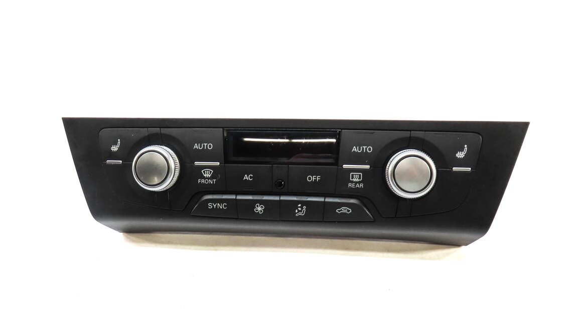 Thumbnail 3: 12-13 AUDI A7 S6 S7 C7 FRONT A/C HEATER CLIMATE CONTROL (2 KNOBS & HEATED SEATS)