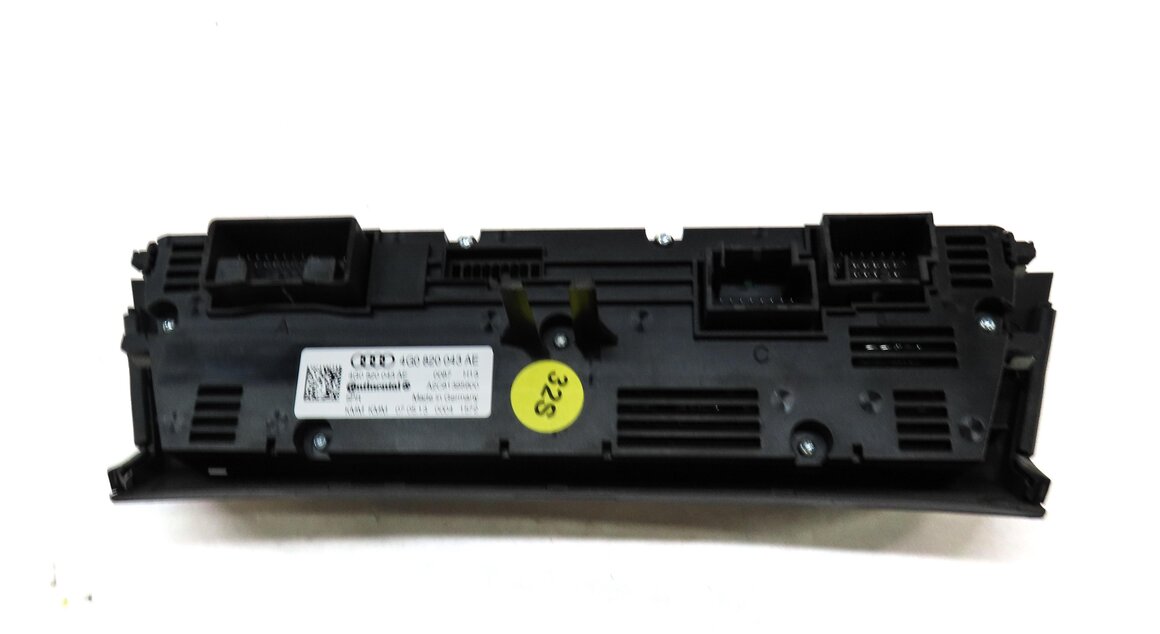 Thumbnail 4: 12-13 AUDI A7 S6 S7 C7 FRONT A/C HEATER CLIMATE CONTROL (2 KNOBS & HEATED SEATS)