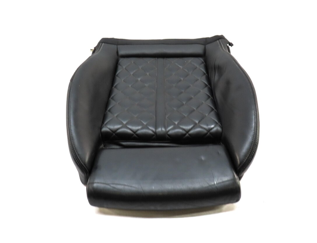 Thumbnail 2: 2013 AUDI S7 (C7) FRONT LEFT LOWER S-LINE SPORT HEATED SEAT CUSHION BLACK SILVER