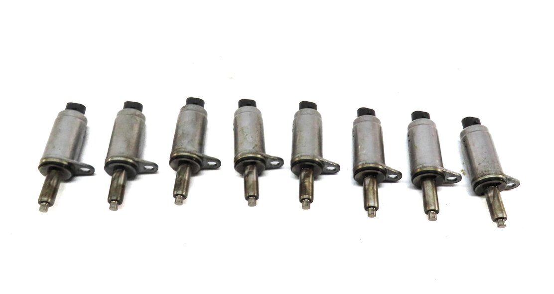 Thumbnail 3: 2013 AUDI S7 (C7) 4.0L CEUC ENGINE CAMSHAFT ADJUST SOLENOID SET 8 06E103697H