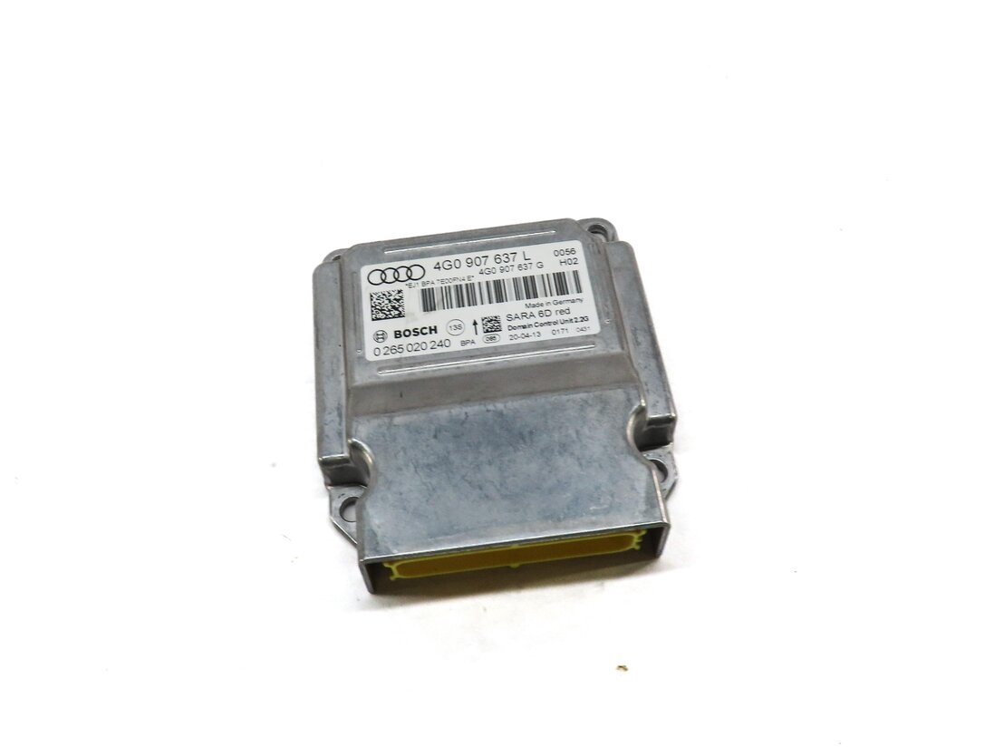 2013 AUDI S7 (C7) SRS BAG CONTROL MODULE 4G0907637L