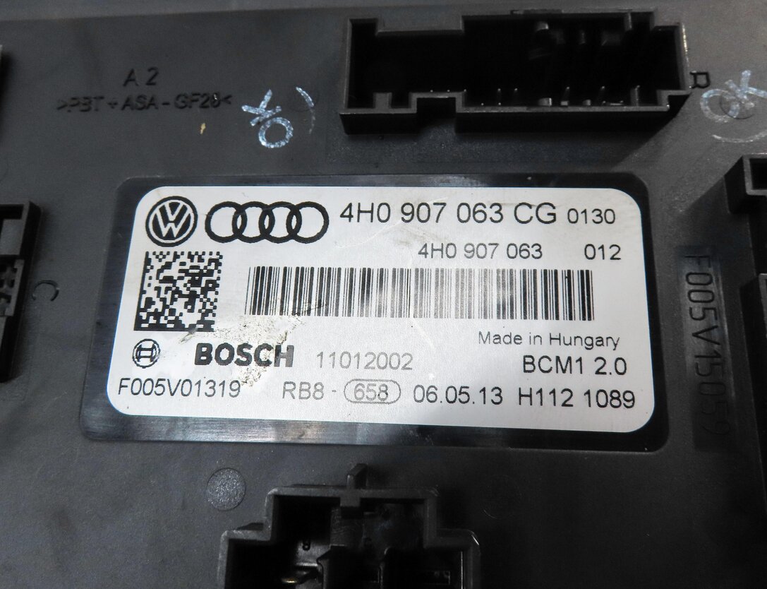 Thumbnail 11: 2013 AUDI S7 (C7) 4.0L SPEEDOMETER BODY ENGINE IMMOBILIZER MODULE KEY LOCK SET 8