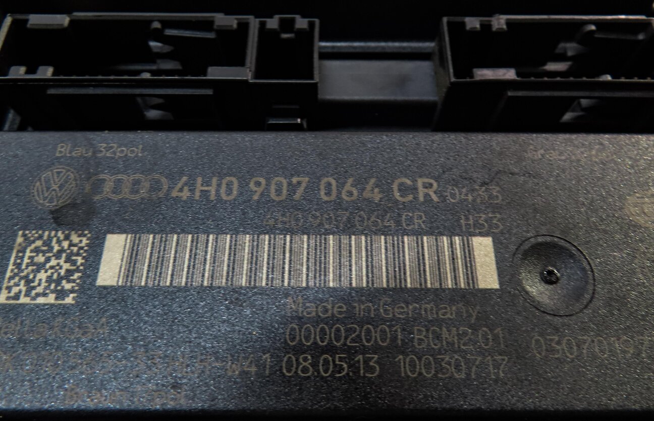 Thumbnail 13: 2013 AUDI S7 (C7) 4.0L SPEEDOMETER BODY ENGINE IMMOBILIZER MODULE KEY LOCK SET 8