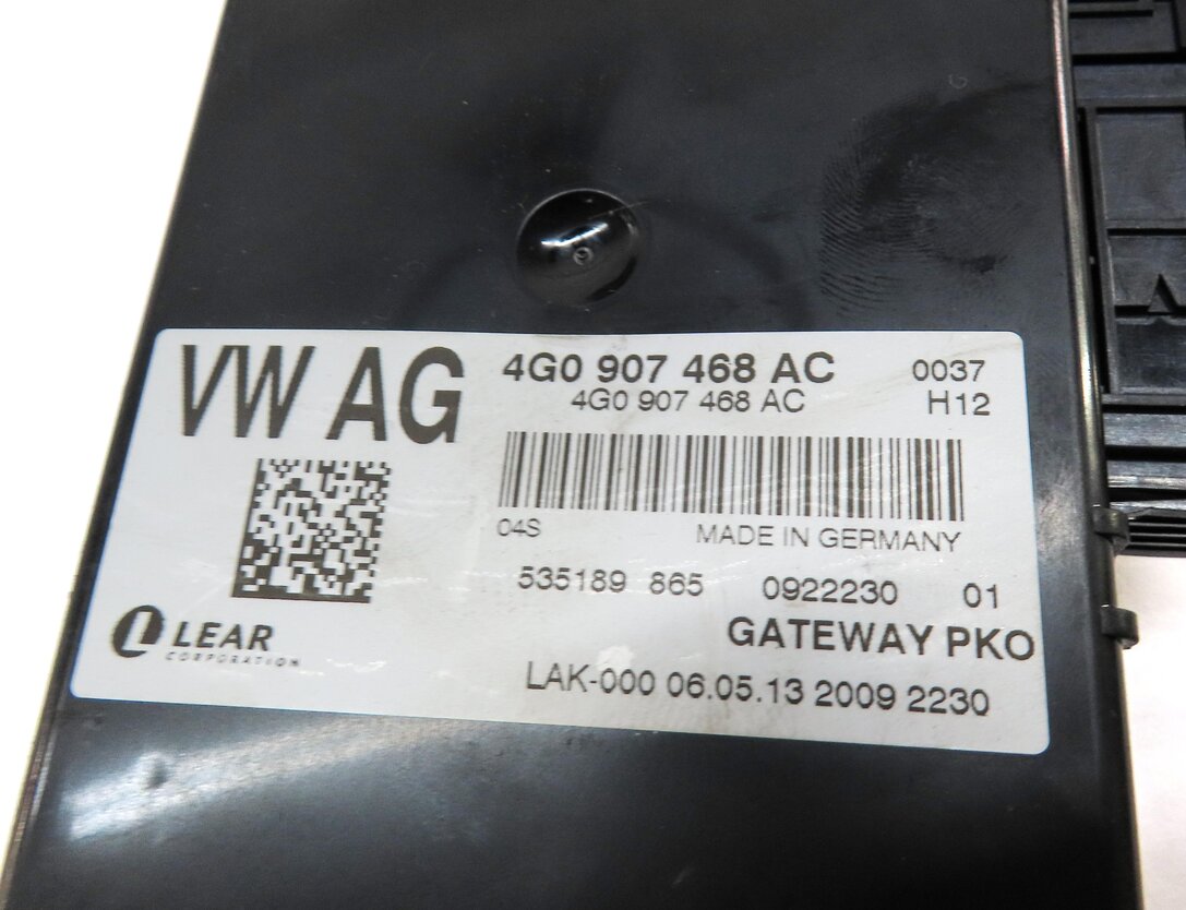 Thumbnail 15: 2013 AUDI S7 (C7) 4.0L SPEEDOMETER BODY ENGINE IMMOBILIZER MODULE KEY LOCK SET 8