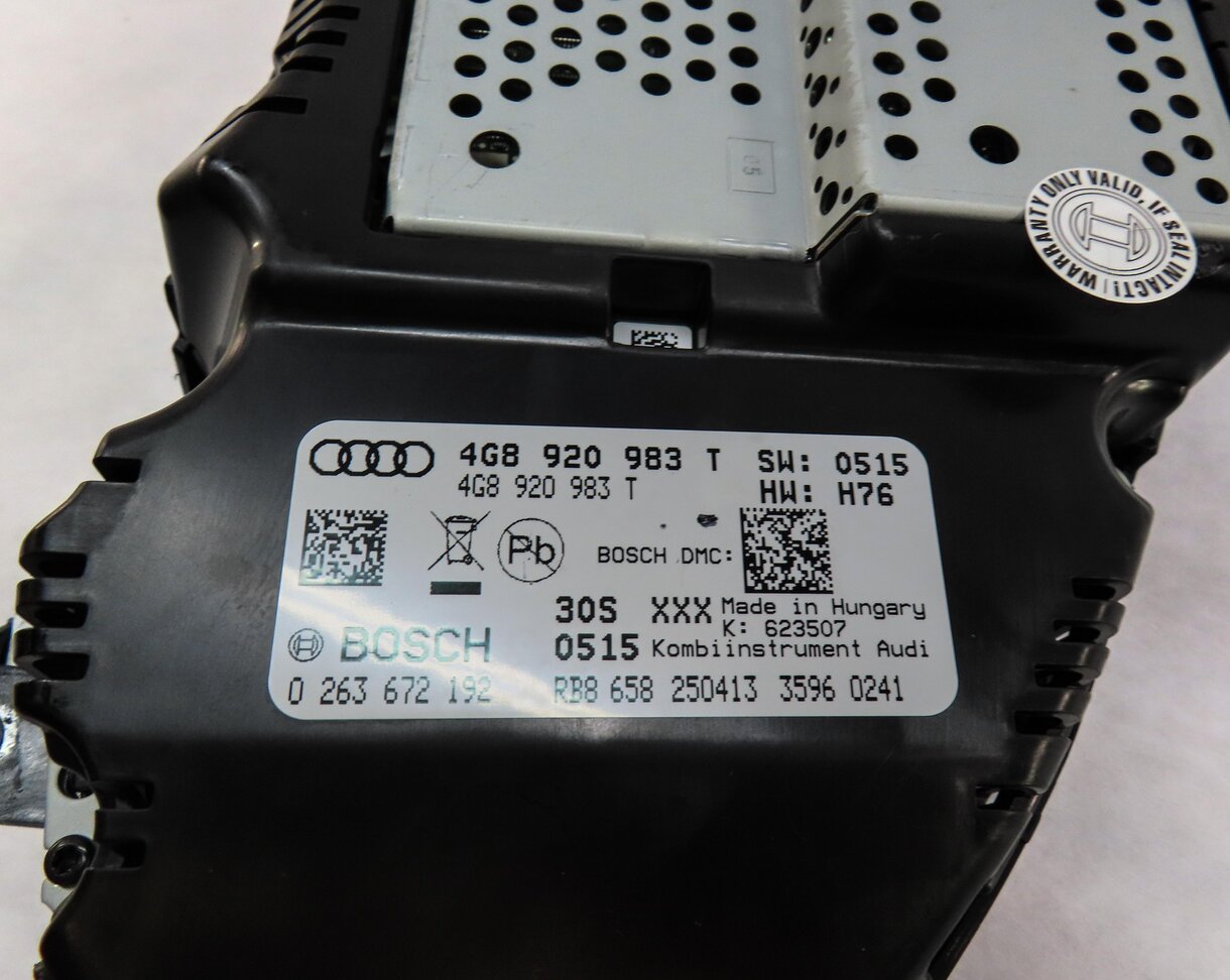 Thumbnail 18: 2013 AUDI S7 (C7) 4.0L SPEEDOMETER BODY ENGINE IMMOBILIZER MODULE KEY LOCK SET 8