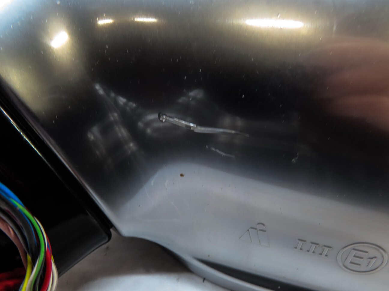 Thumbnail 7: 13-17 AUDI S7 (C7) LEFT DOOR MIRROR AUTODIM HEATED BLIND MEM P-FOLD (ALUMINIUM)