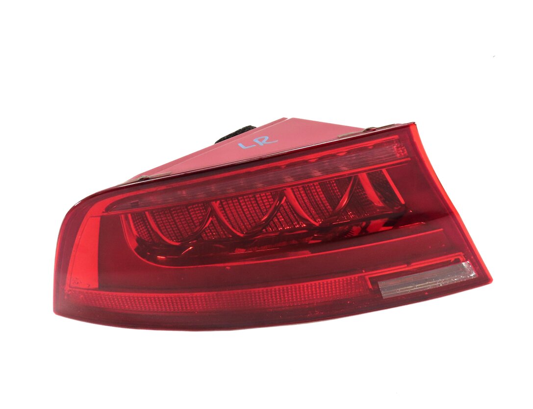 12-15 AUDI A7 S7 (C7 4G8) LEFT DRIVER REAR OUTER TAILLIGHT BRAKE LIGHT LAMP LED