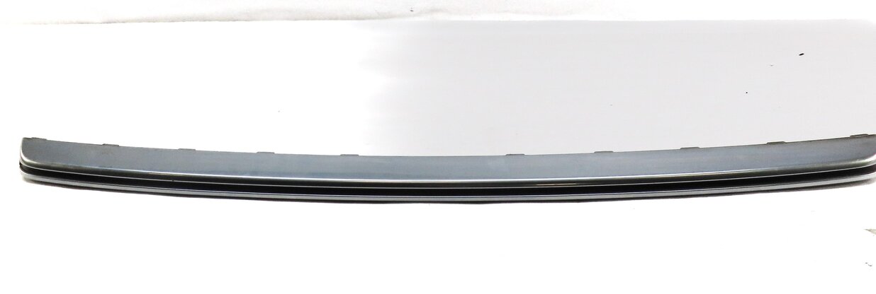 Thumbnail 2: 2013 AUDI S7 (C7) REAR BUMPER DIFFUSER LOWER CHROME TRIM MOULDING (SILVER)