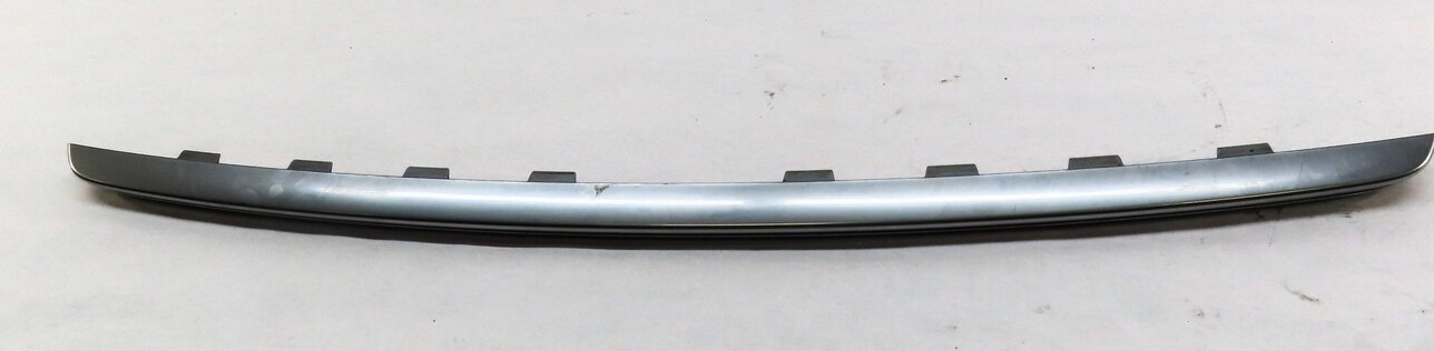 Thumbnail 4: 2013 AUDI S7 (C7) REAR BUMPER DIFFUSER LOWER CHROME TRIM MOULDING (SILVER)