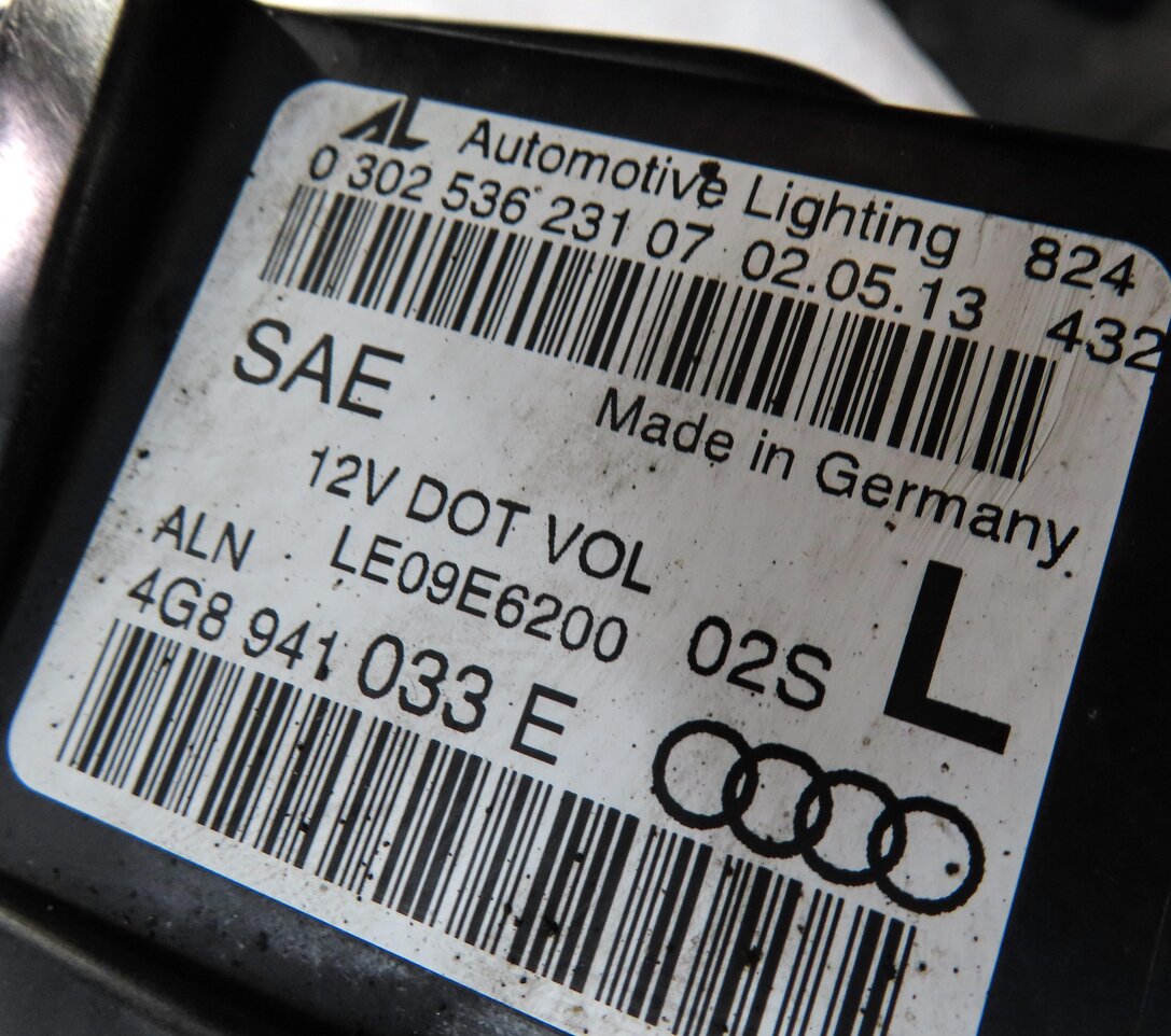 Thumbnail 10: 2012-2015 AUDI A7 S7 (C7 4G8) LEFT FRONT DRIVER LED HEADLIGHT HEAD LIGHT LAMP
