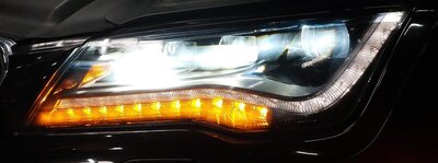 Thumbnail 2: 2012-2015 AUDI A7 S7 (C7 4G8) LEFT FRONT DRIVER LED HEADLIGHT HEAD LIGHT LAMP