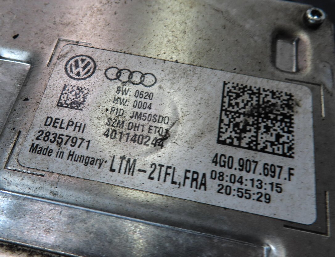 Thumbnail 7: 2012-2015 AUDI A7 S7 (C7 4G8) LEFT FRONT DRIVER LED HEADLIGHT HEAD LIGHT LAMP