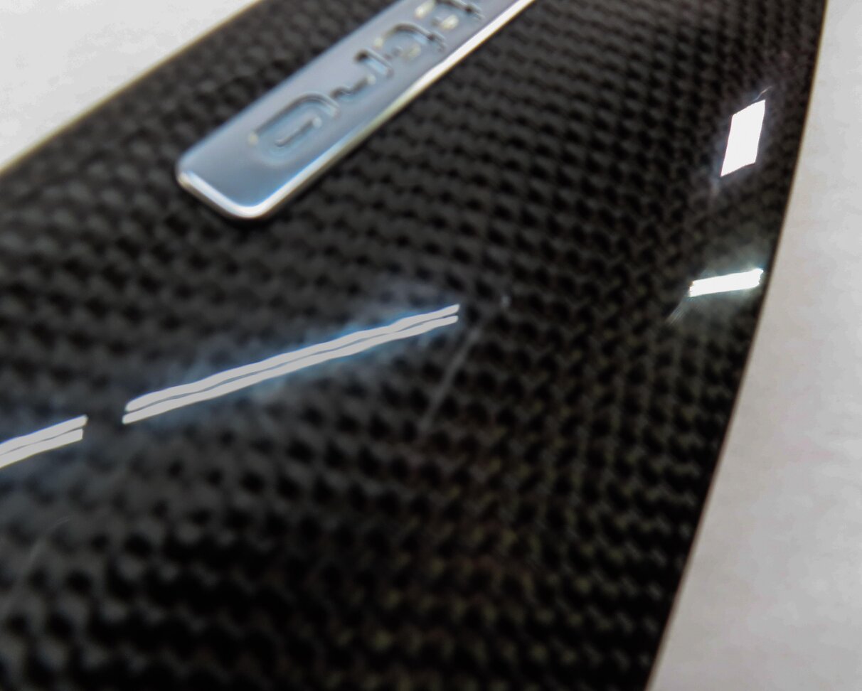 Thumbnail 7: 2013 AUDI S7 C7 FRONT REAR LEFT RIGHT DOOR DASH CONSOLE CARBON FIBER TRIM SET 10