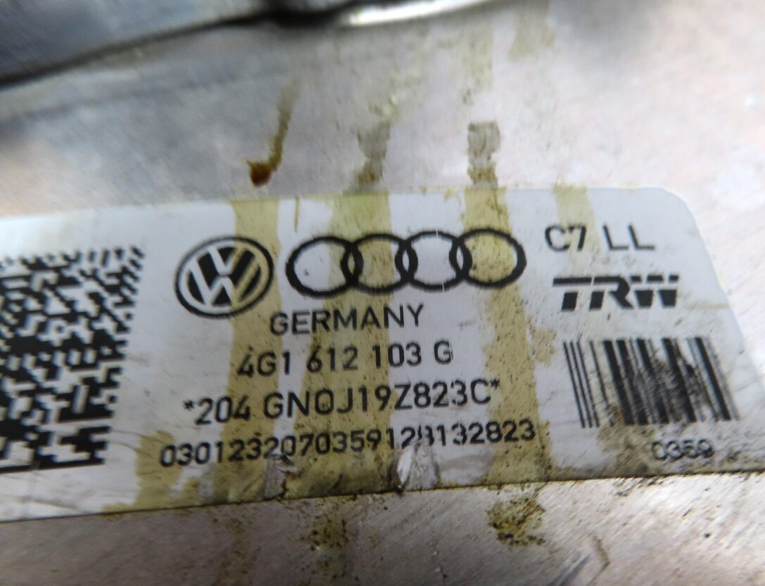Thumbnail 4: 12-17 AUDI A4 S4 A5 S5 A6 S6 A7 S7 RS7 (C7 B8 8K 8T) BRAKE BOOSTER w/ CYLINDER
