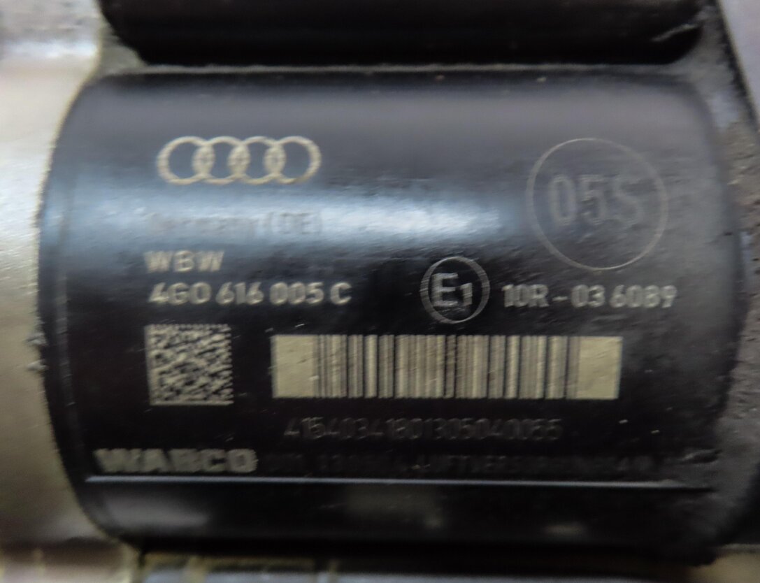 Thumbnail 6: 2012-2018 AUDI A6 A7 S6 S7 (C7) AIR SUSPENSION SHOCKS AIR COMPRESOR