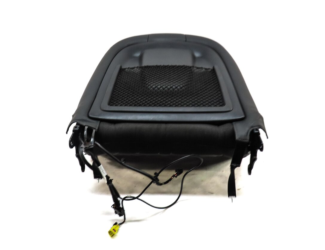 Thumbnail 5: 2013 AUDI S7 (C7) FRONT LEFT UPPER S-LINE SPORT HEAT SEAT CUSHION BLACK & SILVER