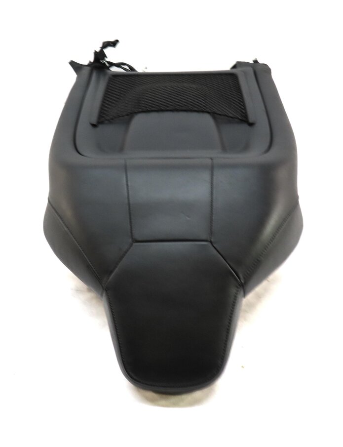 Thumbnail 6: 2013 AUDI S7 (C7) FRONT RIGHT UPPER S-LINE SPORT HEAT SEAT CUSHION BLACK SILVER