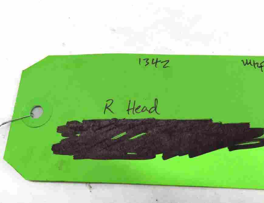 Thumbnail 10: 13-15 AUDI S6 S7 (C7) 4.0L RIGHT PASSENGER SIDE ENGINE CYLINDER HEAD ASSEMBLY