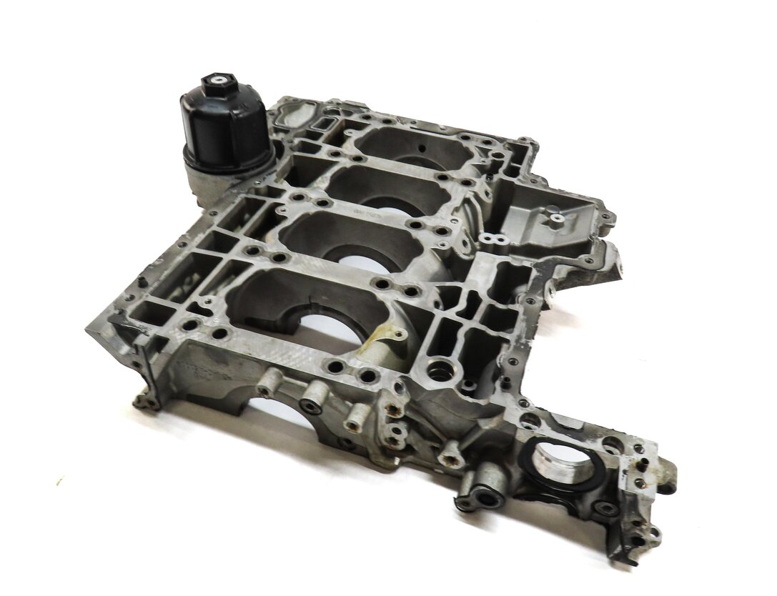 2013-2016 AUDI S6 S7 (16 A8) C7 4.0L LOWER ENGINE CRANKSHAFT CRANK SHAFT HOUSING