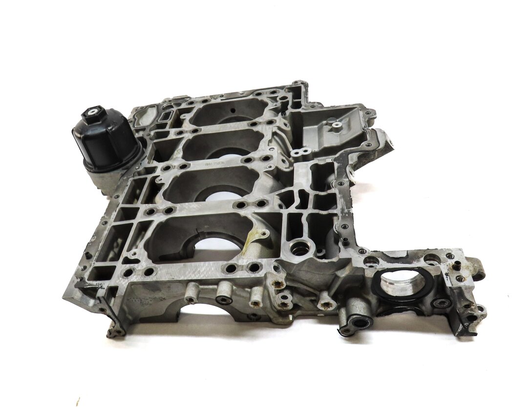 Thumbnail 2: 2013-2016 AUDI S6 S7 (16 A8) C7 4.0L LOWER ENGINE CRANKSHAFT CRANK SHAFT HOUSING