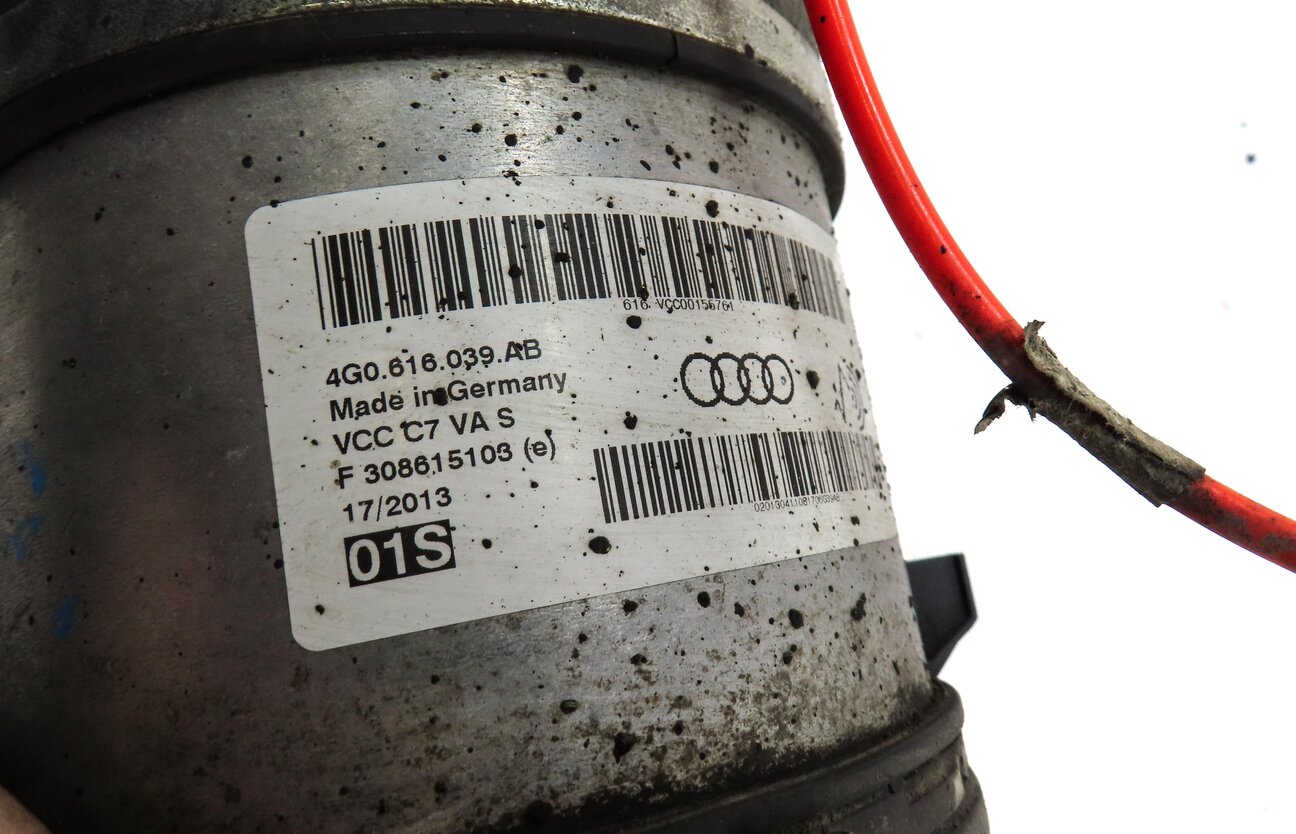 Thumbnail 6: 12-18 AUDI A6 A7 S7 (C7) FRONT LEFT SPORT ADAPTIVE AIR SUSPENSION SHOCK STRUT