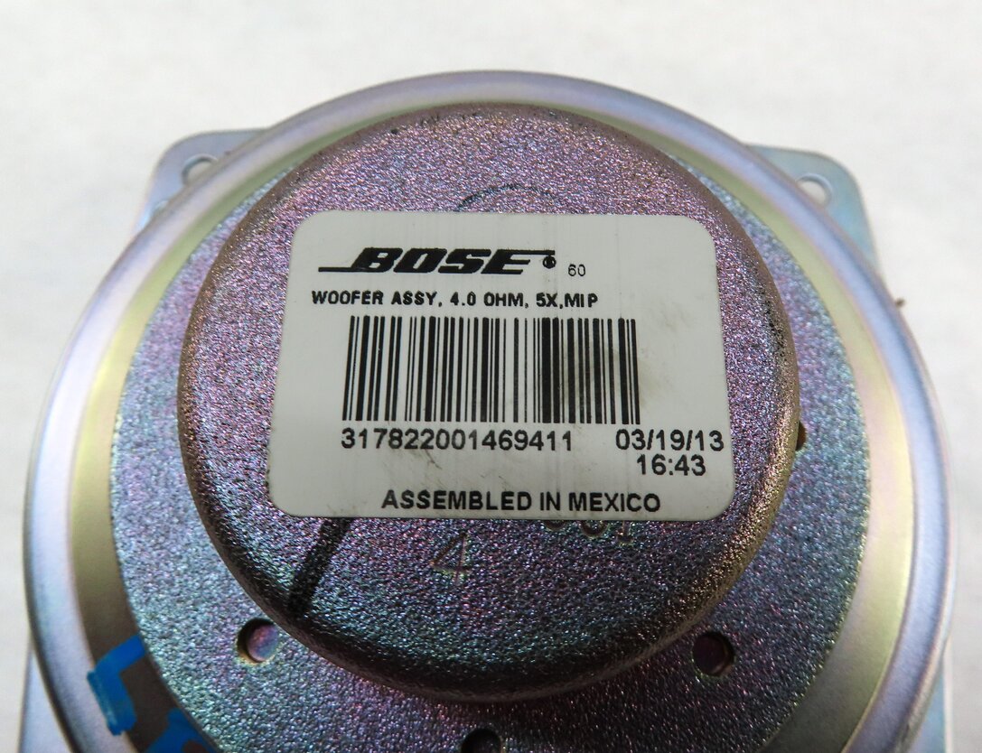 Thumbnail 3: 2013 AUDI S7 (C7) FRONT LEFT DRIVER DOOR BOSE SUBWOOFER SUB WOOFER SPEAKER