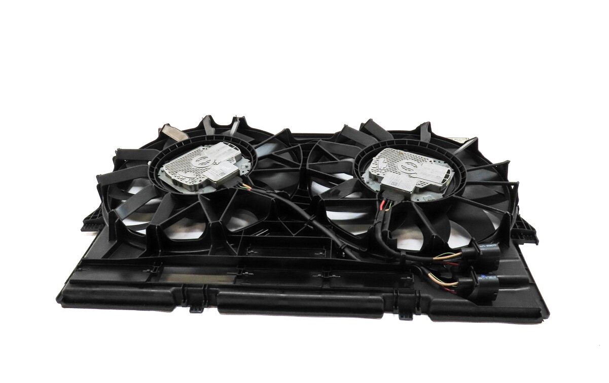 Thumbnail 4: 2011-2014 AUDI A8 (D4 4H) 4.2L / 6.3L ENGINE - RADIATOR COOLING FAN & SHROUD