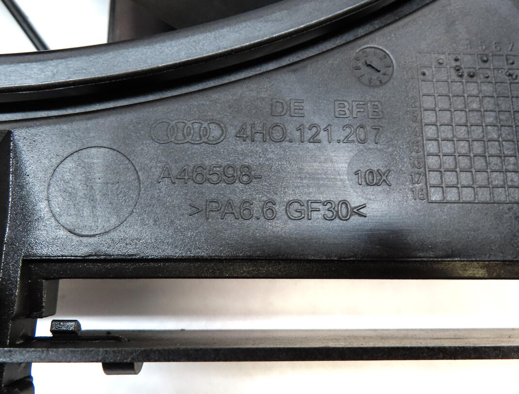 Thumbnail 9: 2011-2014 AUDI A8 (D4 4H) 4.2L / 6.3L ENGINE - RADIATOR COOLING FAN & SHROUD