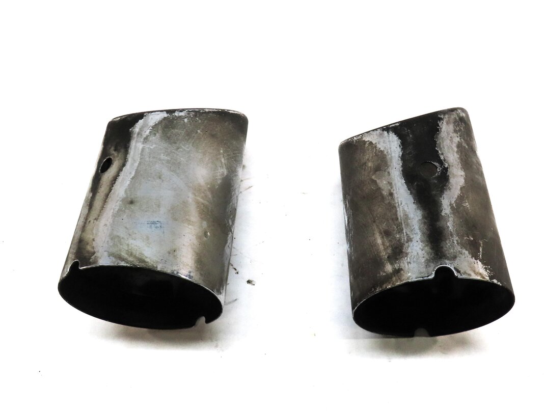 Thumbnail 3: 11-12 AUDI A8 (D4 4H) 4.2L CDRA ENGINE REAR LEFT & RIGHT MUFFLER EXHAUST TIP SET