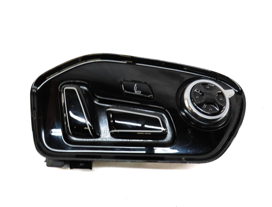 Thumbnail 2: 2011 AUDI A8 (D4 4H) FRONT RIGHT PASSENGER SEAT MASSAGE & ADJUST SWITCH (BLACK)