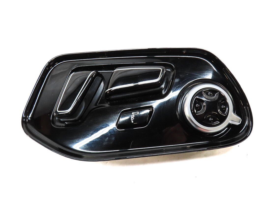 Thumbnail 3: 2011 AUDI A8 (D4 4H) FRONT LEFT DRIVER SEAT ADJUST SWITCH w/ MASSAGE (BLACK)