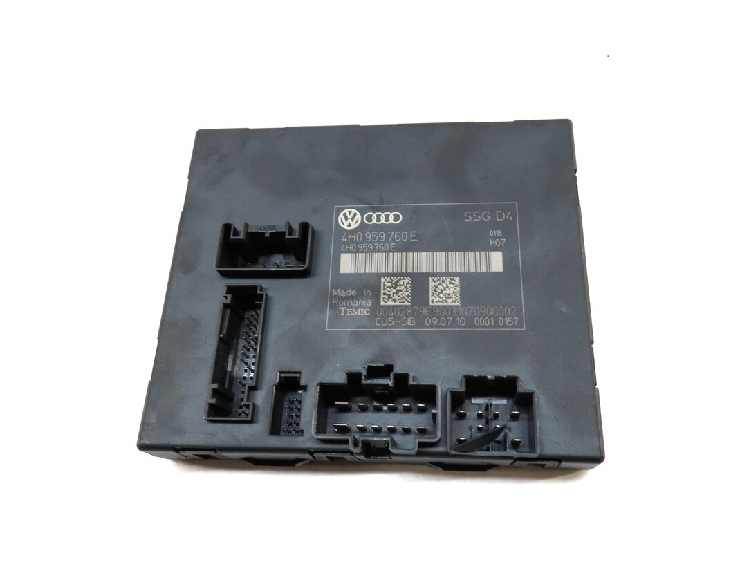 Thumbnail 3: 2011 AUDI A8 (D4 4H) FRONT LEFT DRIVER SEAT CONTROL MODULE 4H0959760E